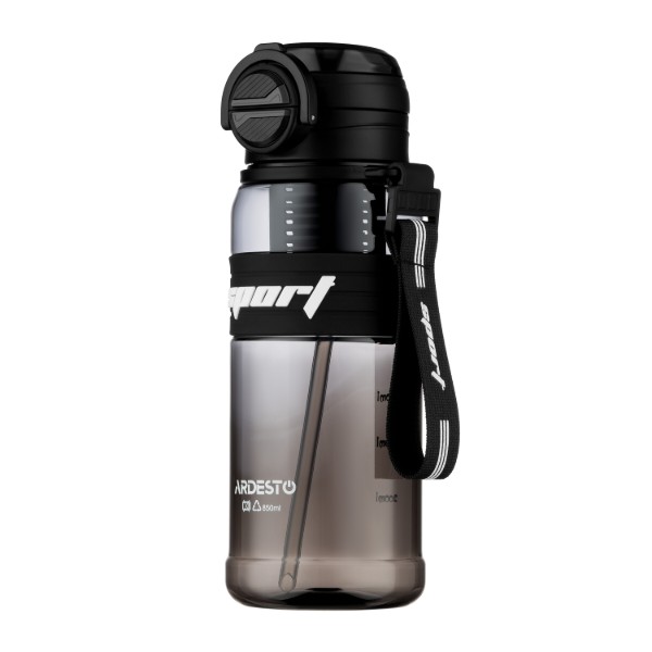 Фото - Бутылка для воды ARDESTO Urban 850 мл Black (AR2285UB)